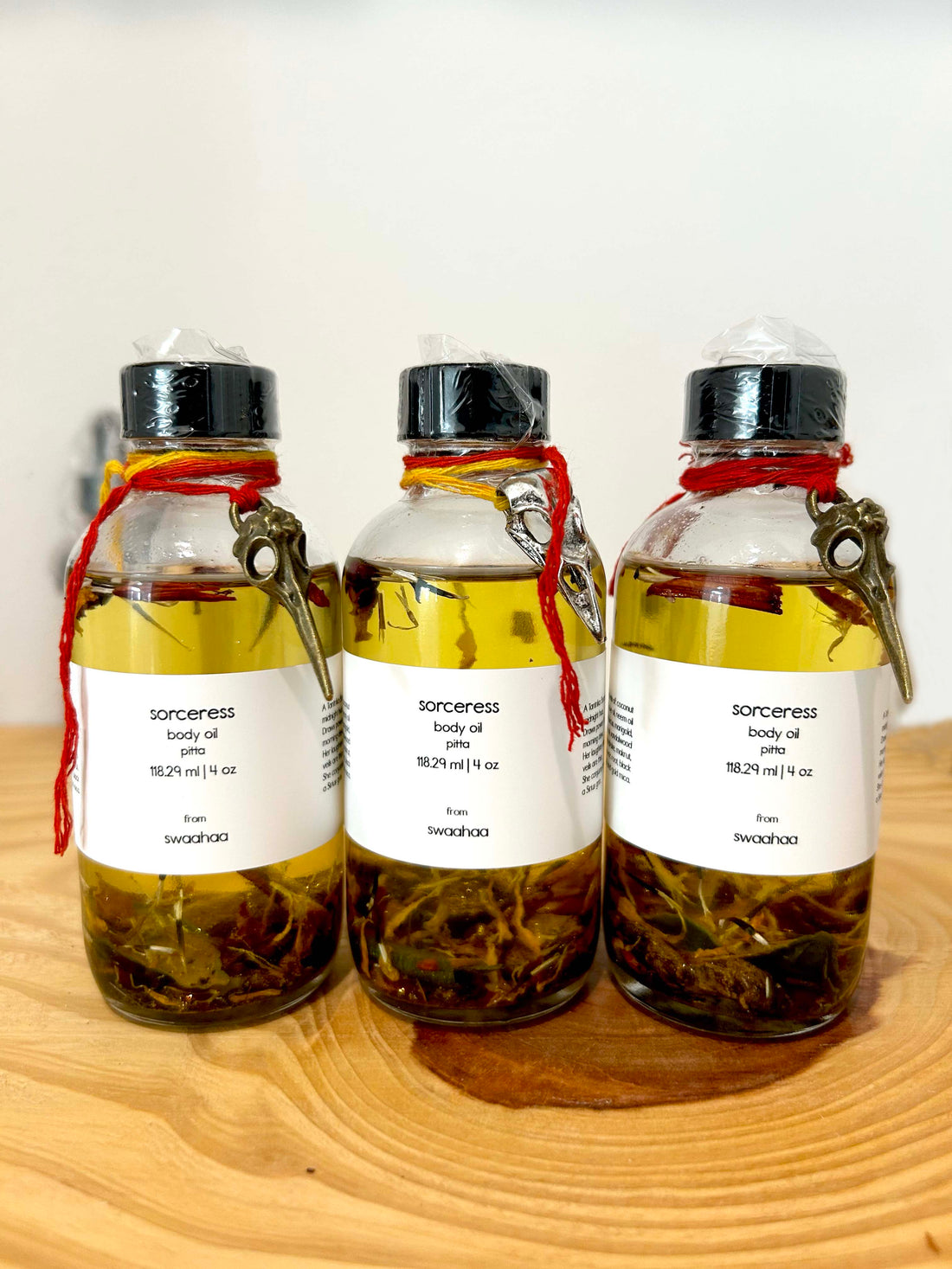 sorceress body oil