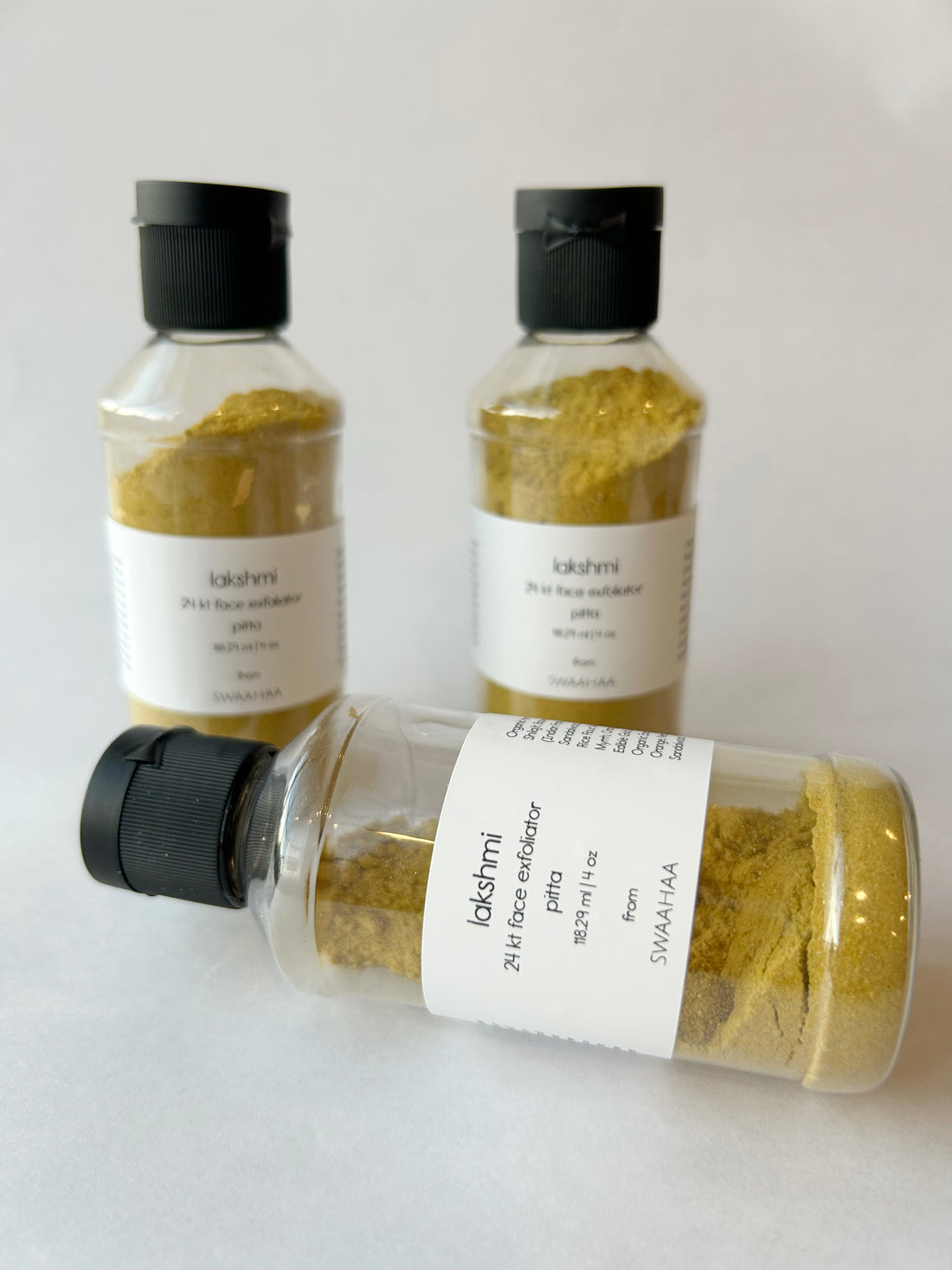 lakshmi 24kt gold face exfoliator