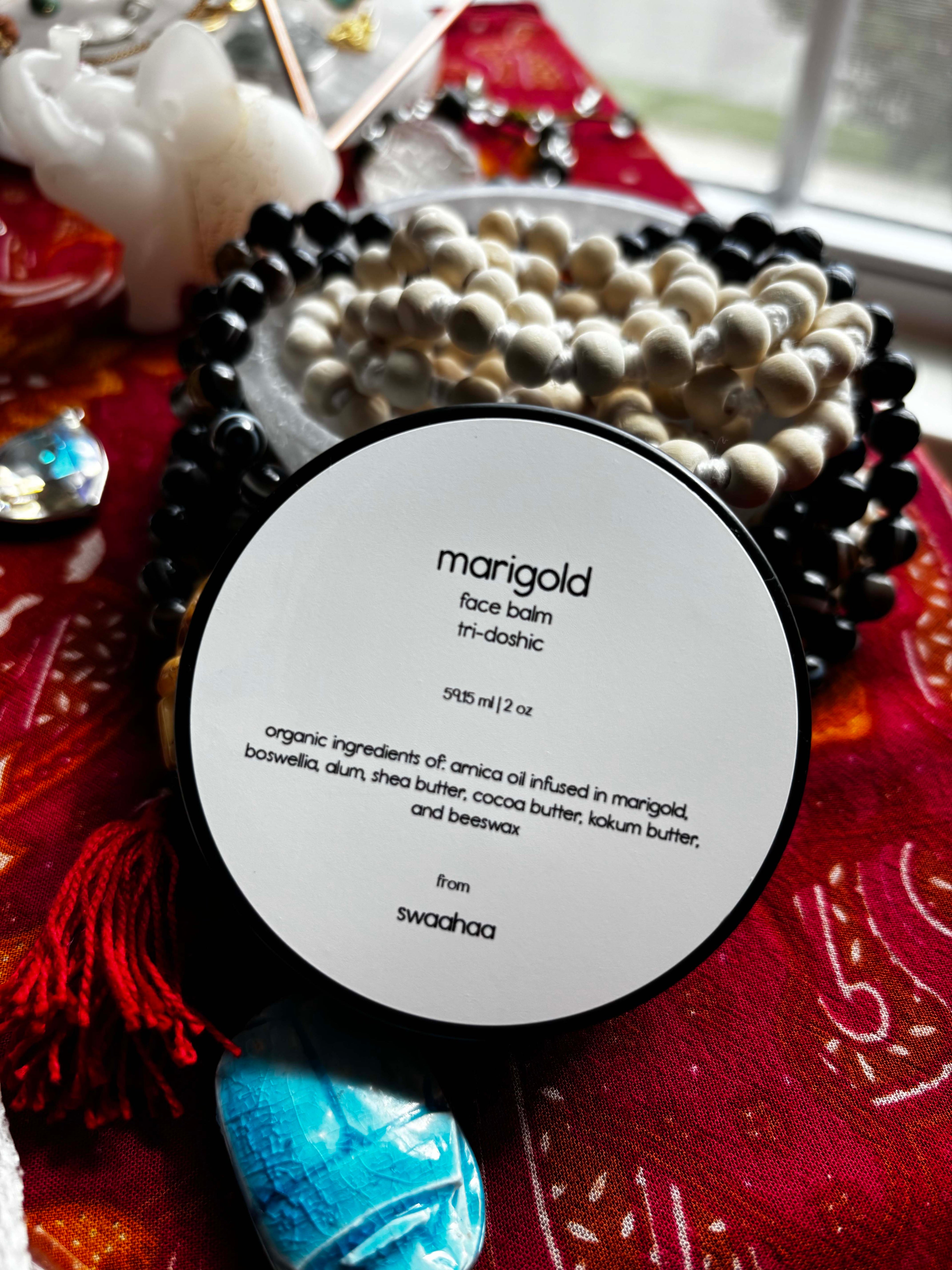 marigold tridosha face balm