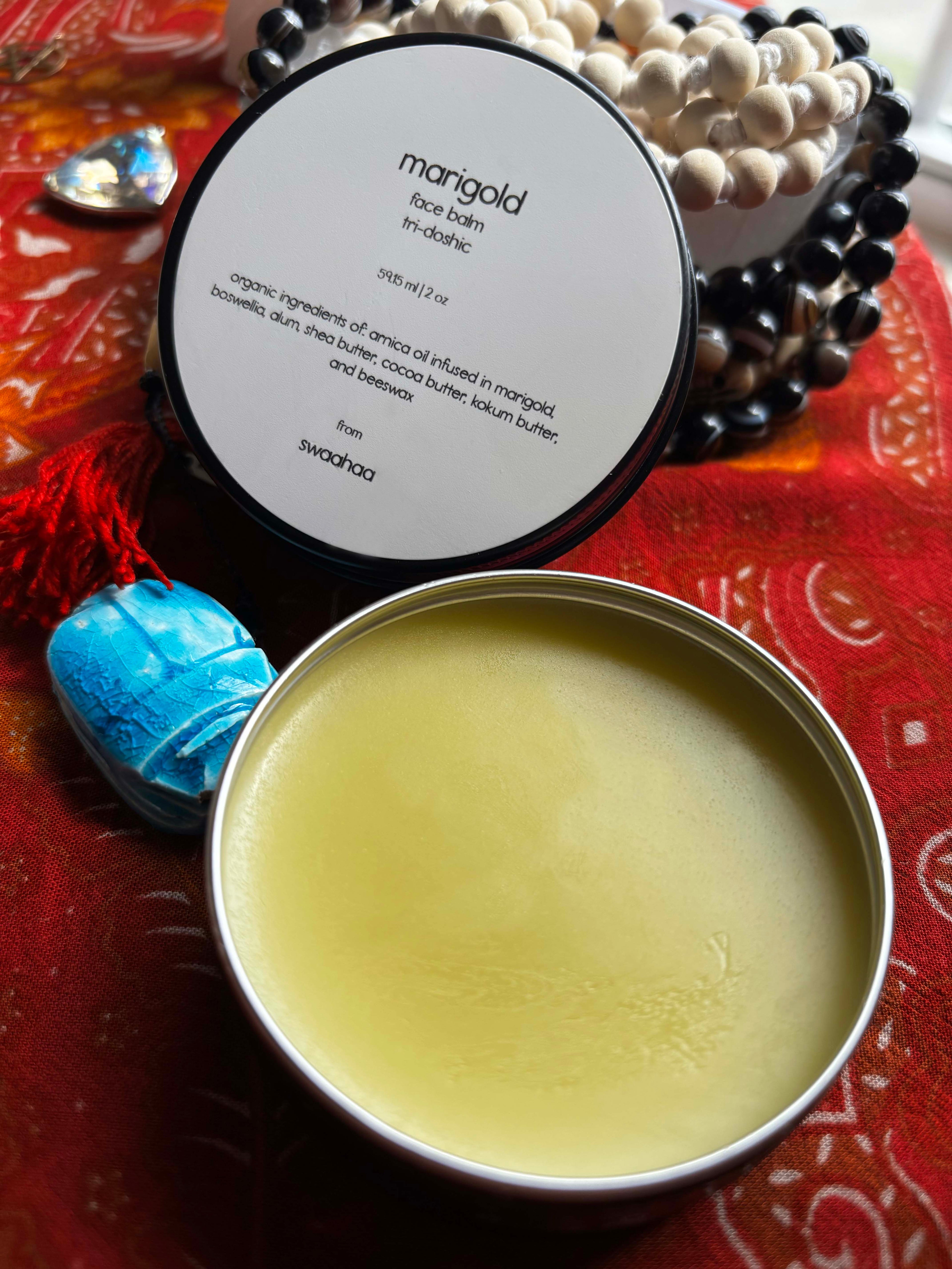 marigold tridosha face balm