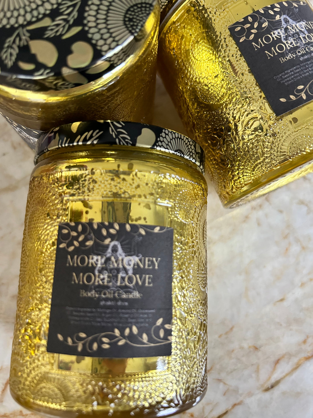 More Money More Love Body Oil Candle